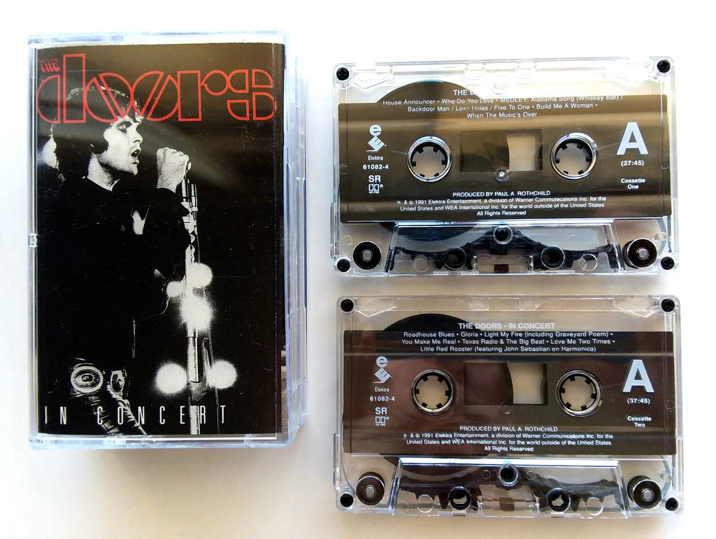 The Doors - In Concert U.S. Double Cassette In Slipcase