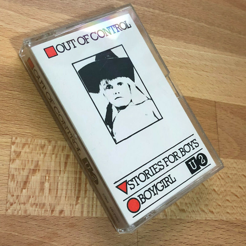 U2 - Out Of Control VERY Rare Ireland ONLY Cassette Single