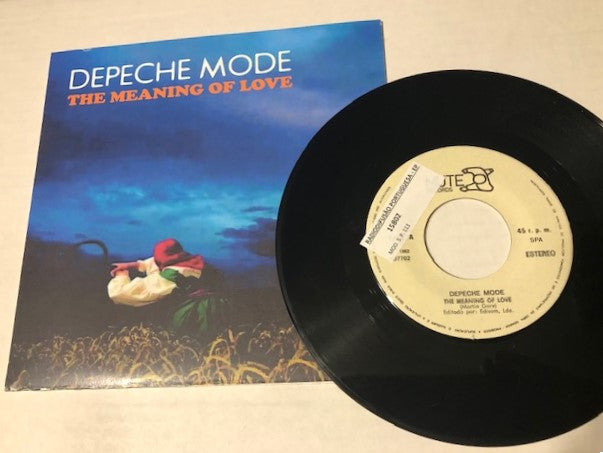 Depeche Mode - The Meaning Of Love RARE Portuguese 7" Promo Single