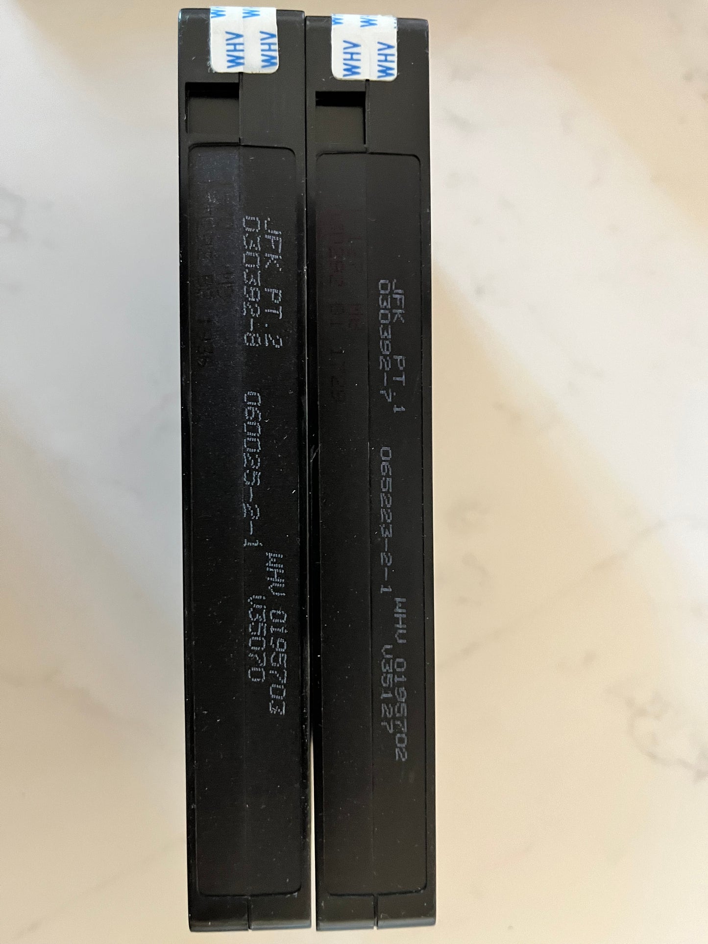 JFK - RARE Promotional Only Academy Screener - 2 x VHS Kevin Costner / Oliver Stone