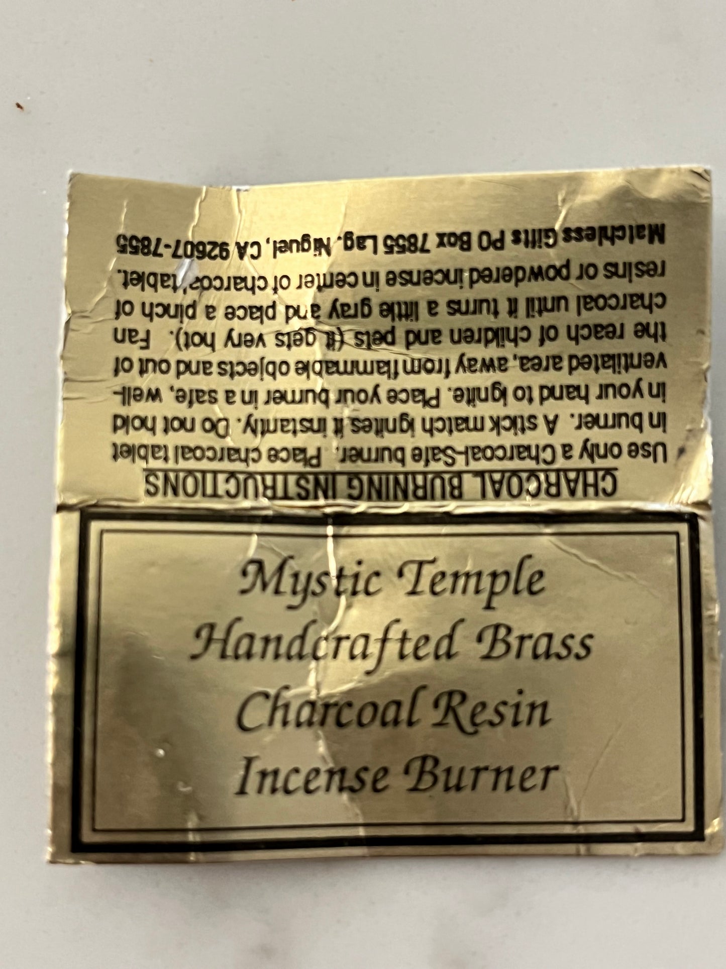 Depeche Mode - Songs Of Faith & Devotion - VERY Rare Promotional Incense Burner