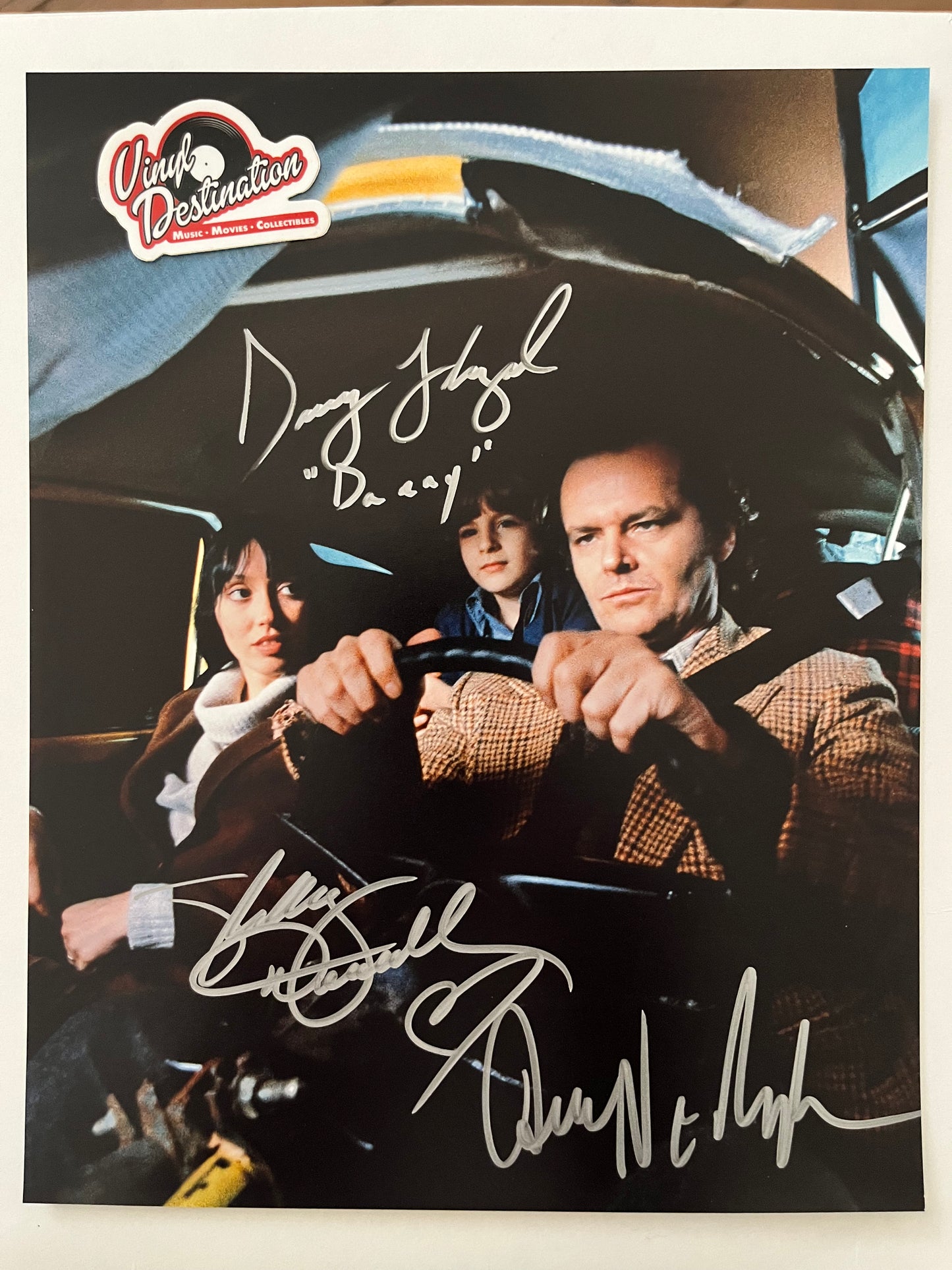 The Shining - Cast Signed 8 x 10 Photo Nicholson / Duvall / Lloyd