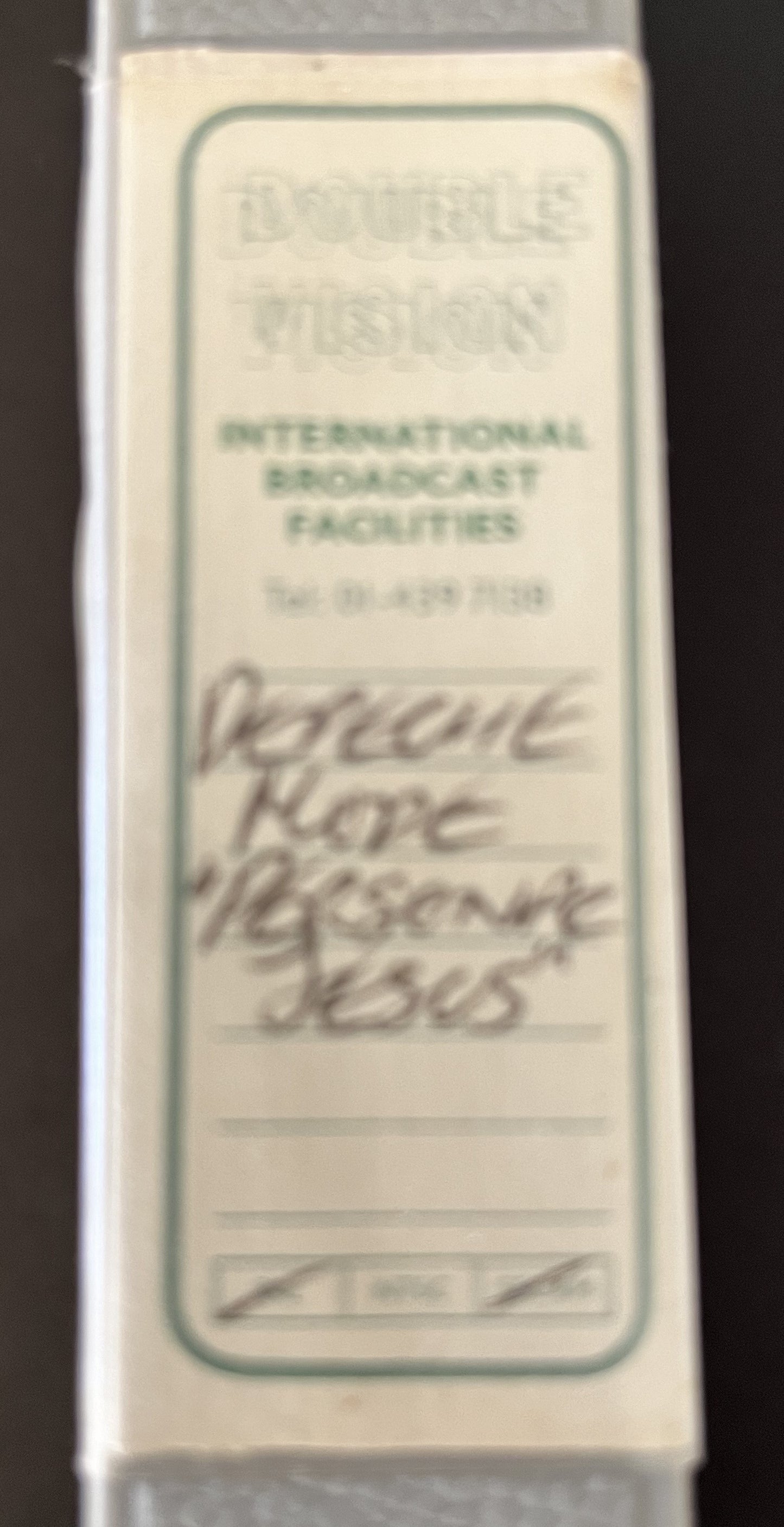 Depeche Mode - Personal Jesus - RARE U.K. Promotional Only VHS