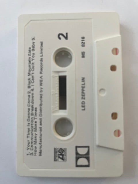 Led Zeppelin - Debut Album Australian Import Cassette LP