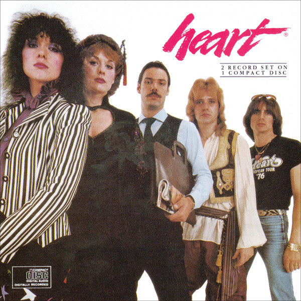 Heart - Greatest Hits / Live U.S. CD LP