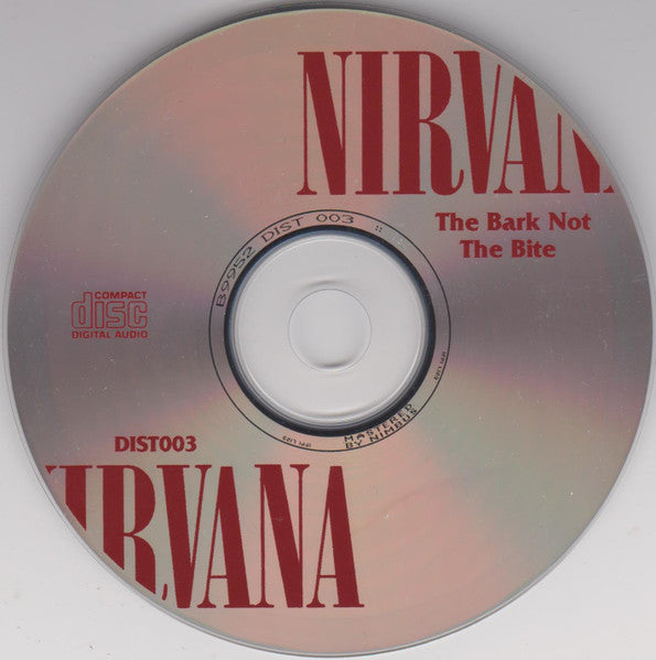 NIRVANA - The Bark Not The Bite Uk Import CD Interview