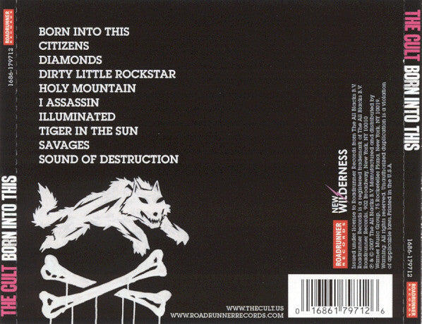 The Cult - Born Into This U.S. CD LP