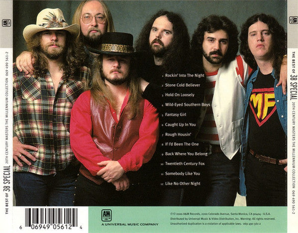 38 Special - Millennium Collection U.S. CD LP