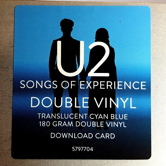 U2 - Songs Of Experience Limited Edition Blue Vinyl 2-LP *NEW*