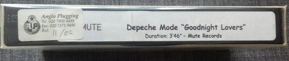 Depeche Mode - Goodnight Lovers RARE U.K. Promotional Only VHS Single