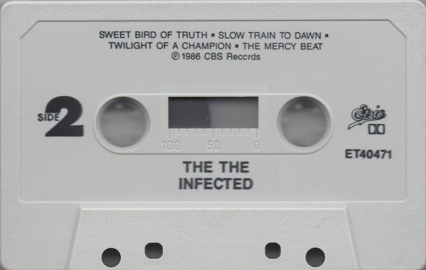 The The - Infected U.S. Cassette LP