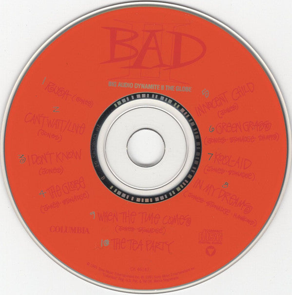 Big Audio Dynamite - The Globe U.S. CD LP