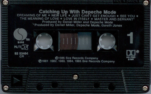 Depeche Mode - Catching Up - CANADIAN Import Cassette LP Compilation