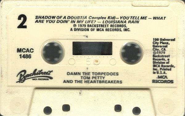 Tom Petty & The Heartbreakers - Damn The Torpedoes U.S. Cassette LP
