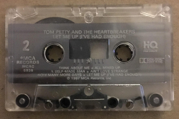 Tom Petty & The Heartbreakers - Let Me Up (I've Had Enough) U.S. Cassette LP