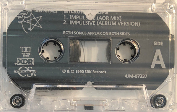Wilson Phillips - Impulsive U.S. Cassette Single