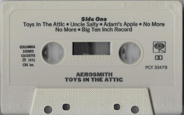 Aerosmith - Toys In The Attic U.S. Cassette LP