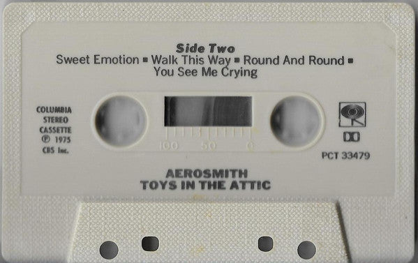Aerosmith - Toys In The Attic U.S. Cassette LP