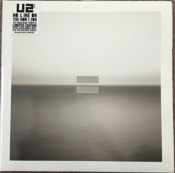U2 - No Line On The Horizon Limited Edition Import 2-LP Clear Vinyl *NEW*