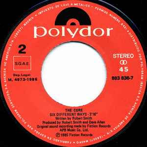 The Cure - The Blood UBER RARE Spanish ONLY 7" Single