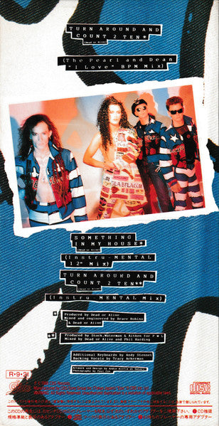 Dead Or Alive - Turn Around And Count To Ten Japanese 3" CD Single