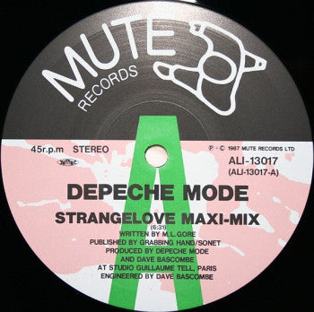 Depeche Mode - Strangelove - RARE Japanese 12" Single
