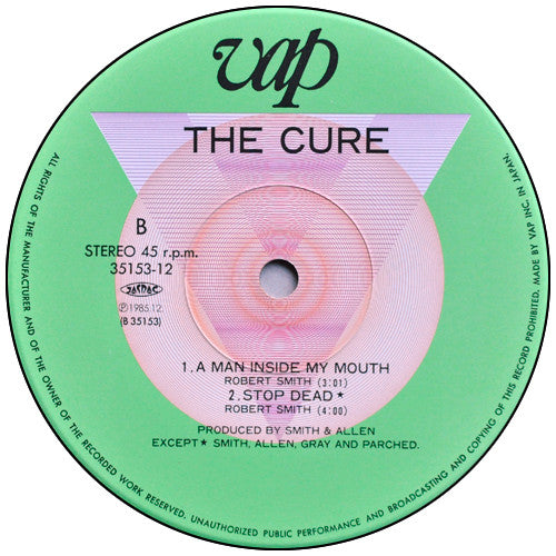 The Cure - Close To Me - Rare Japanese 12" Single