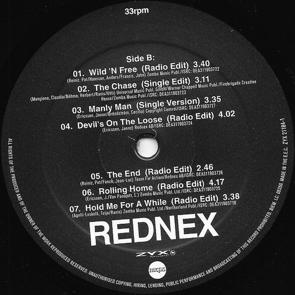 Rednex - Greatest Hits & Remixes German Import LP