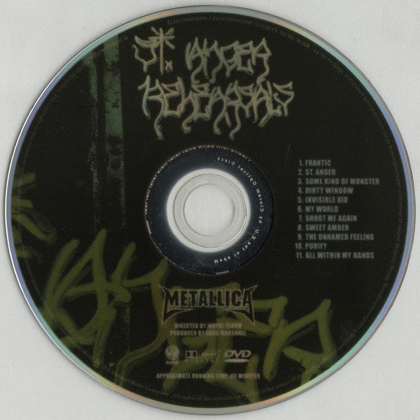 Metallica - St. Anger European 1xCD / 1xDVD
