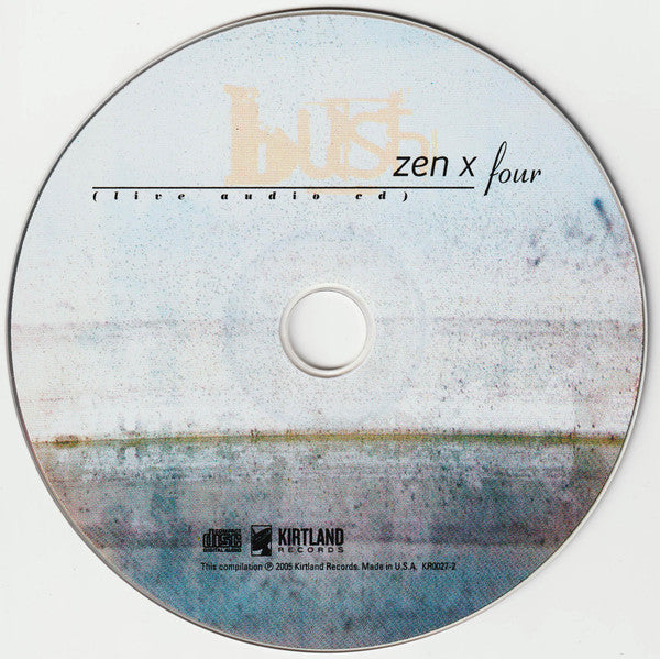 Bush - Zen x Four U.S. 2x Disc Set CD + DVD