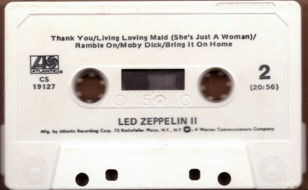 Led Zeppelin - Led Zeppelin 2 U.S. Cassette LP