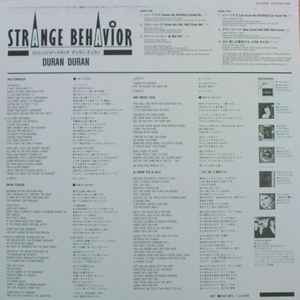 Duran Duran - Strange Behavior - RARE Japan ONLY Laser Etched 12" Single