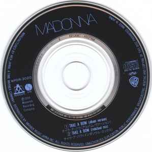 MADONNA - Take A Bow RARE Japanese 3" Single