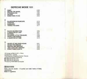 Depeche Mode - 101 - RARE Double Cassette - Yugoslavia