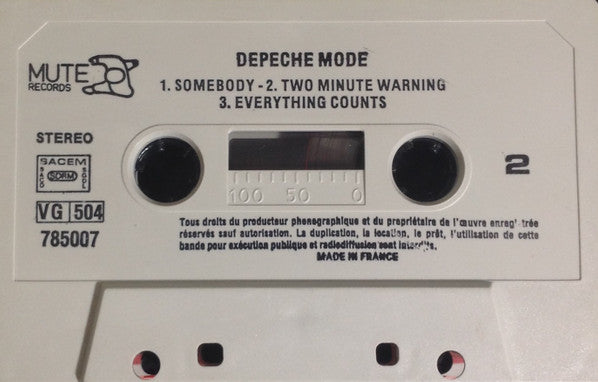 Depeche Mode - Blasphemous Rumours - Rare France ONLY Cassette Single