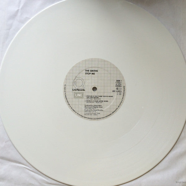 The Smiths - Stop Me - Rare White Vinyl German ONLY 12' Single