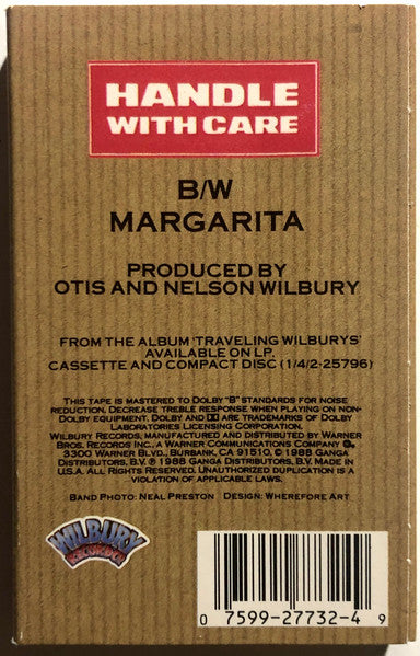 Traveling Wilburys - Handle With Care U.S. Cassette Single *NEW* Factory Sealed