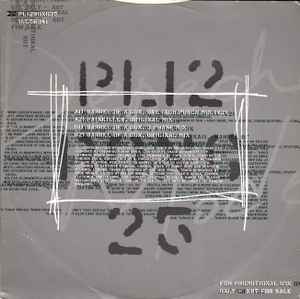 Depeche Mode - Barrel Of A Gun - Rare U.K. Promotional Only 12" Single