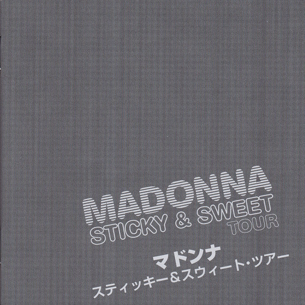 Madonna - Sticky & Sweet Tour - RARE Japanese CD + DVD Digipak