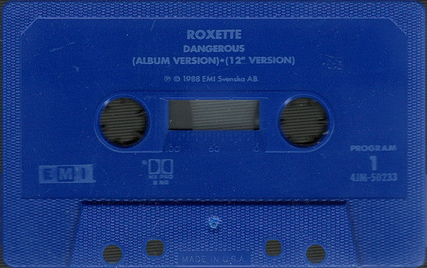 Roxette - Dangerous U.S. Cassette Single