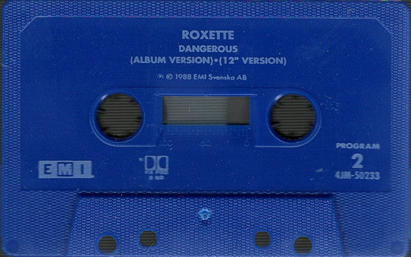 Roxette - Dangerous U.S. Cassette Single