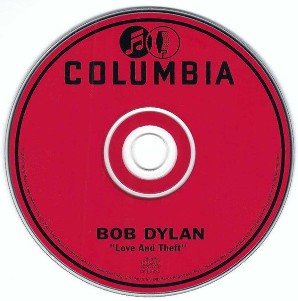 Bob Dylan - Love And Theft U.S. CD LP