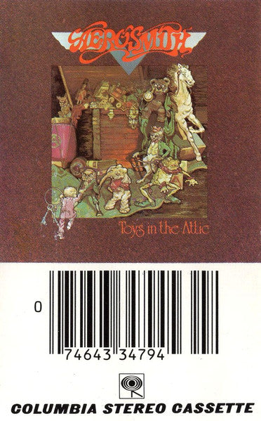 Aerosmith - Toys In The Attic U.S. Cassette LP