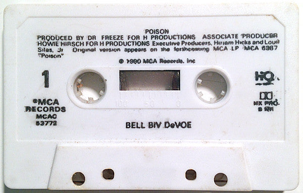 Bell Biv Devoe - Poison U.S. Cassette Single