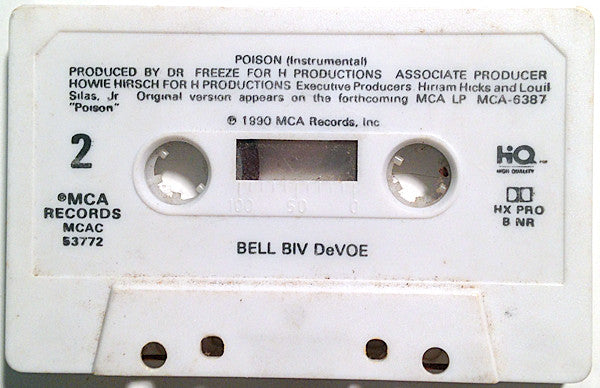 Bell Biv Devoe - Poison U.S. Cassette Single