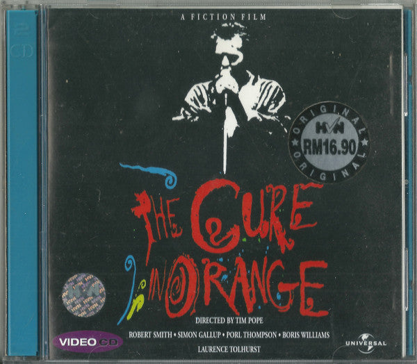 The Cure - In Orange - Rare 2 x CD Video - Malaysia ONLY Import