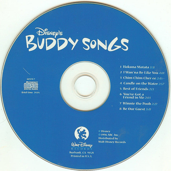 Walt Disney Classics - Hero, Rascal, & Buddy Songs - 3 x CD Set