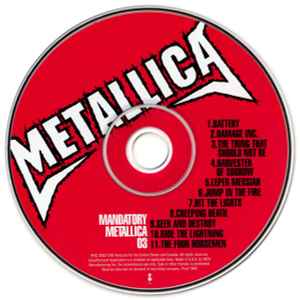 Metallica - Mandatory Metallica 03 - RARE Promotional ONLY CD Compilation