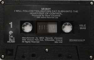 U2 - Boy Canadian Import Cassette LP