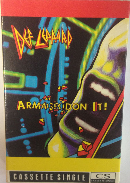 Def Leppard - Armageddon It U.S. ONLY Cassette Single
